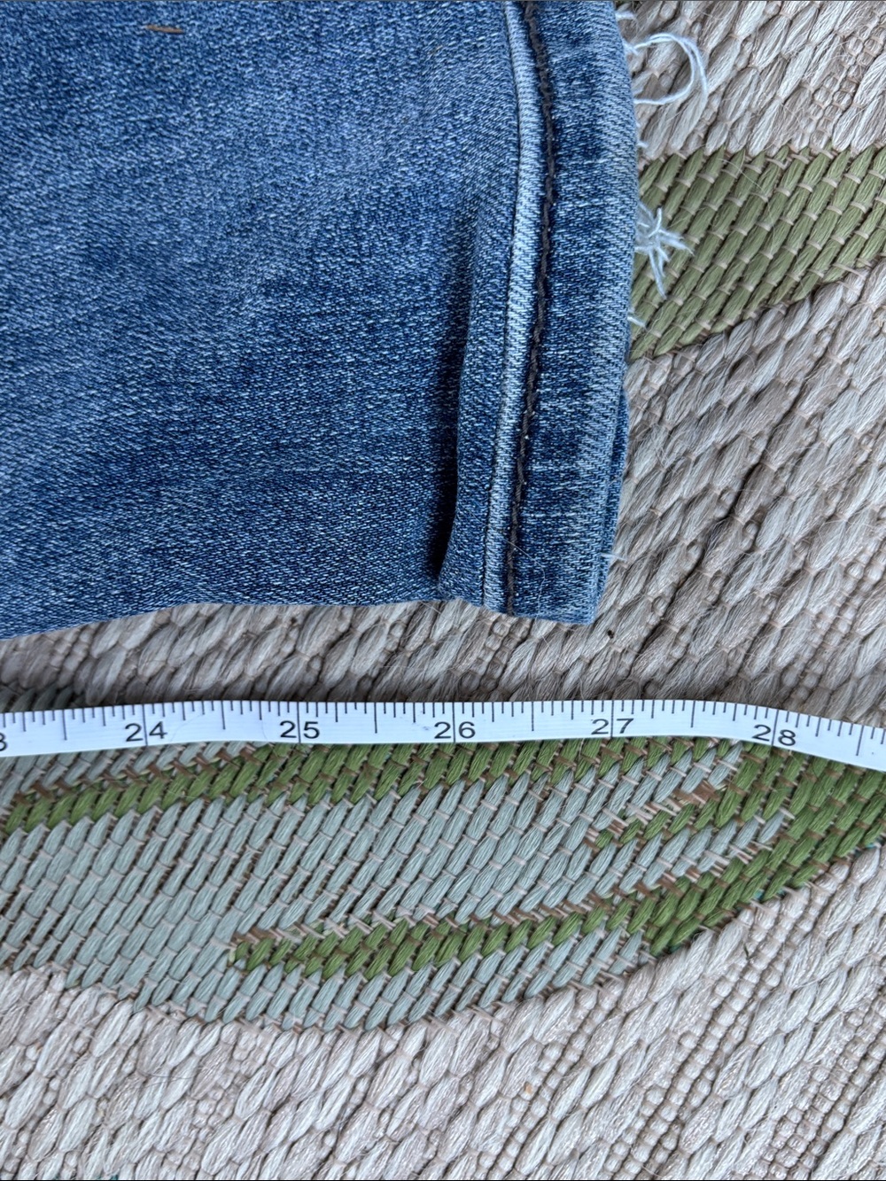 Distressed Blue Judy Blue Women's Flare Jeans - Picture 8 of 11